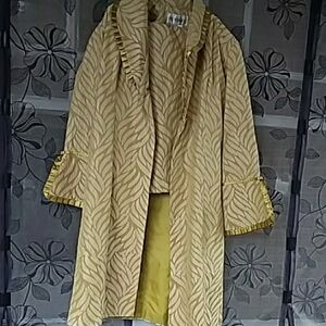 Sundays Yellow Patterned Women's Cape